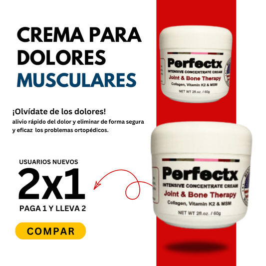 CREMA PERFECTX (PARA AYUDAR A MEJORAR LOS DOLERES ARTICULARES Y MAS)