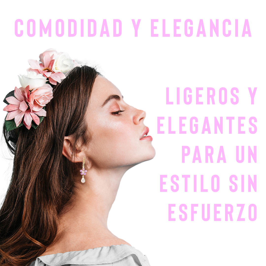 PENDIENTES FLOWER FASHION®